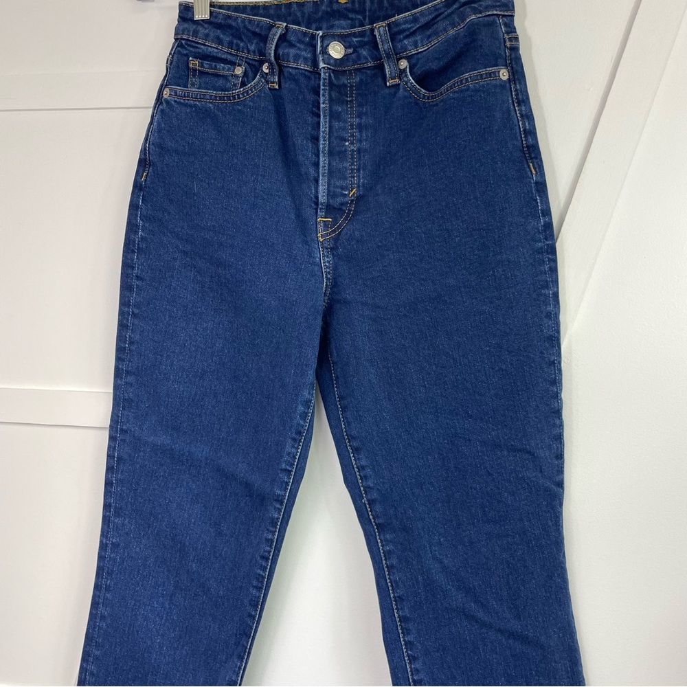 H&M Blue High Rise Jeans Classic Style